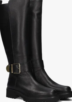 zwarte lina locchi enkellaarsjes v66