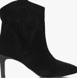 zwarte lina locchi enkellaarsjes l1299