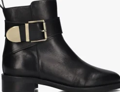 zwarte lina locchi enkellaarsjes 2232