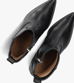 zwarte lina locchi enkellaarsjes 30731