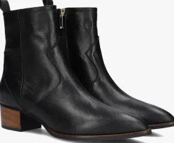 zwarte lina locchi enkellaarsjes 3231