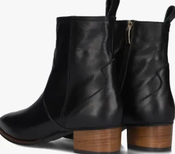 zwarte lina locchi enkellaarsjes 3231