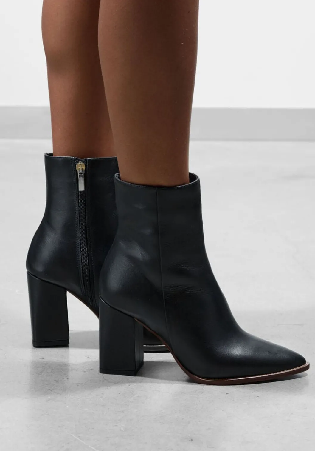 zwarte lina locchi enkellaarsjes 46994