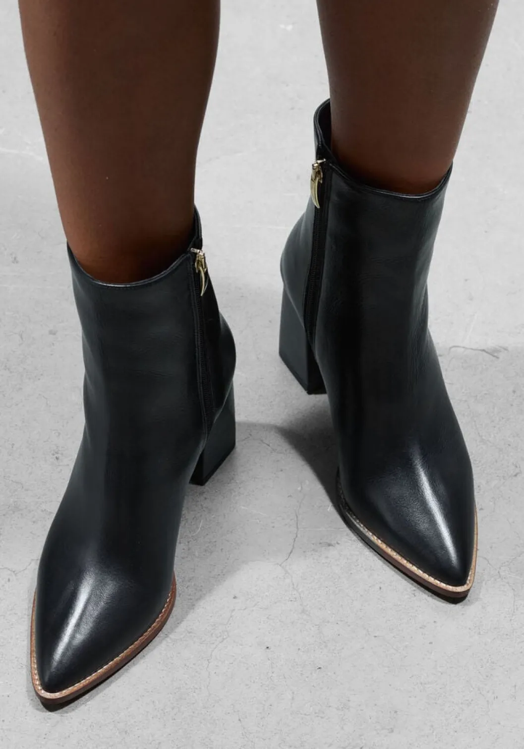 zwarte lina locchi enkellaarsjes 46994