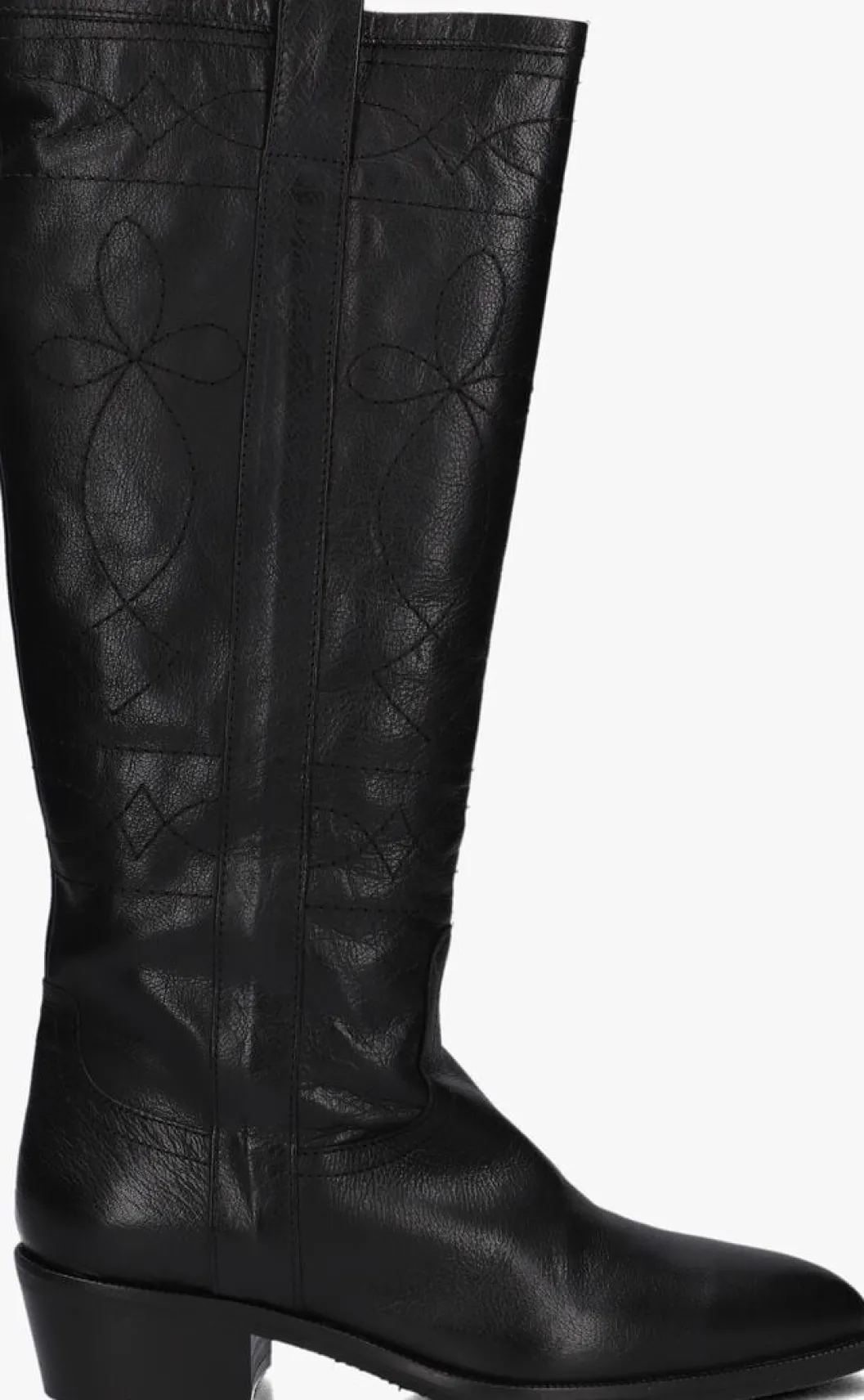 zwarte lina locchi hoge laarzen at40