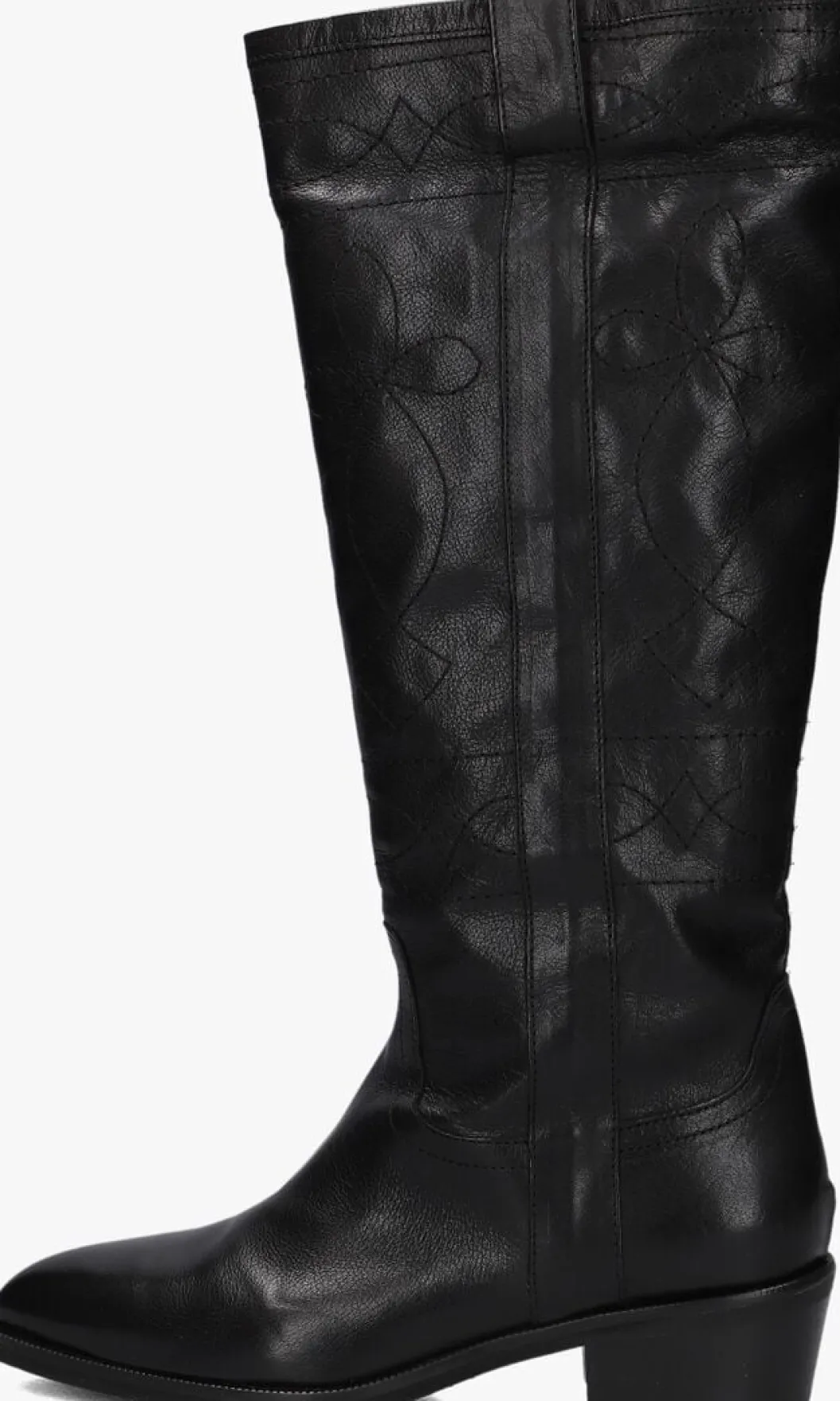 zwarte lina locchi hoge laarzen at40