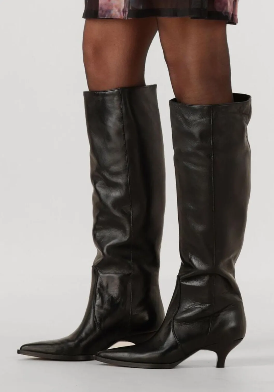 zwarte lina locchi hoge laarzen av 256