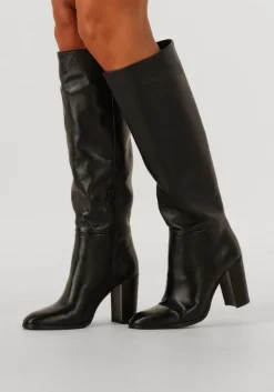 zwarte lina locchi hoge laarzen at 161