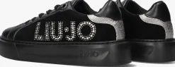 zwarte liu jo lage sneakers kylie 22