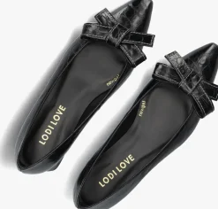 zwarte lodi ballerina's bro4981