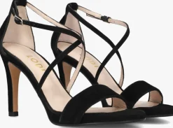 zwarte lodi sandalen idiara