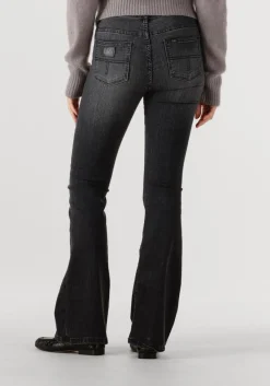 zwarte lois jeans flared jeans raval-16