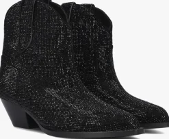 zwarte lola cruz enkellaarsjes 312t00bk