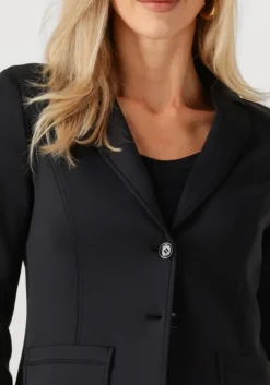 zwarte marc cain essentials blazer +e 34.02 j35