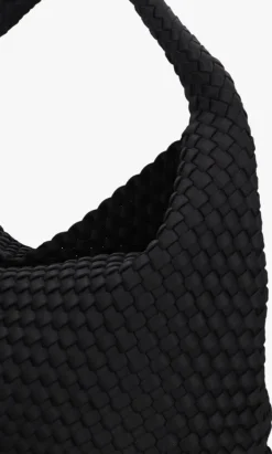 zwarte marrea handtas large bucket