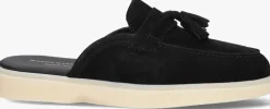 zwarte mason garments loafers amalfi mule