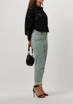 zwarte mes demoiselles blouses shirt loretta