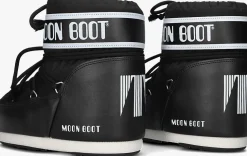 zwarte moon boot snowboots icon low nylon