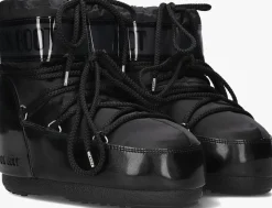 zwarte moon boot snowboots icon low glance