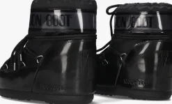 zwarte moon boot snowboots icon low glance