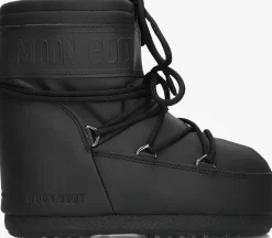 zwarte moon boot snowboots icon low rubber