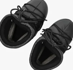 zwarte moon boot snowboots icon low rubber