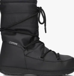 zwarte moon boot snowboots mid rubber