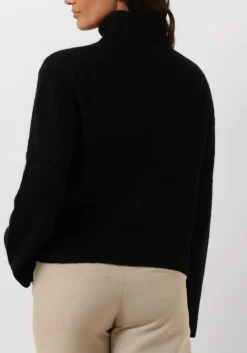 zwarte mos mosh coltrui aidy thora rollneck knit