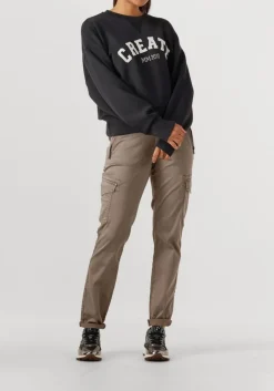 zwarte mos mosh trui mmcelli o-ls sweatshirt