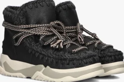 zwarte mou snowboots trainer 02 scoubidoo lace