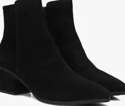 zwarte nalini enkellaarsjes i1078a