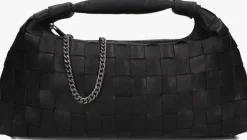 zwarte núnoo schoudertas dandy large