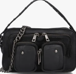 zwarte núnoo schoudertas helena cozy