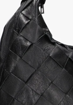 zwarte núnoo schoudertas maxi dandy