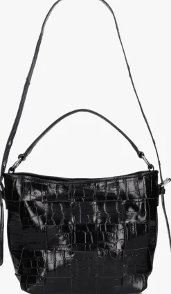 zwarte núnoo schoudertas small chiara texas