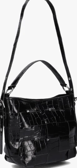 zwarte núnoo schoudertas small chiara texas