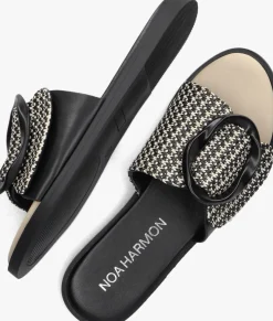 zwarte noa harmon slippers 9661