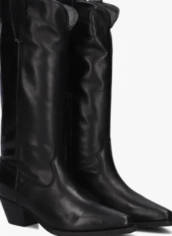 zwarte notre-v cowboylaarzen 07-430