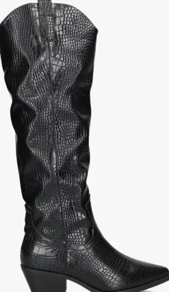 zwarte notre-v cowboylaarzen 0601-09