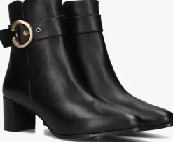 zwarte notre-v enkellaarsjes 8552