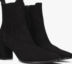 zwarte notre-v enkellaarsjes 33028