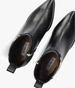 zwarte notre-v enkellaarsjes 3254