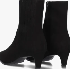 zwarte notre-v enkellaarsjes 15225