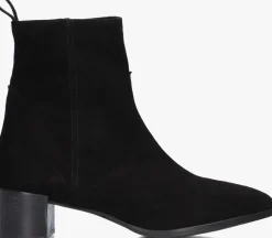 zwarte notre-v enkellaarsjes 63231