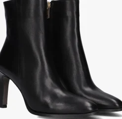 zwarte notre-v enkellaarsjes 87436