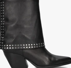 zwarte notre-v enkellaarsjes as144