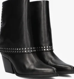 zwarte notre-v enkellaarsjes as144