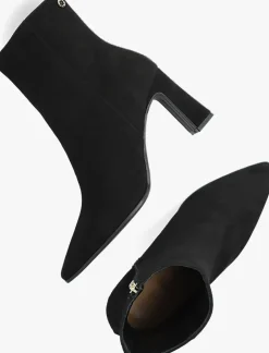 zwarte notre-v enkellaarsjes 18739