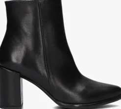 zwarte notre-v enkellaarsjes 67034