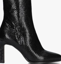 zwarte notre-v enkellaarsjes 87436